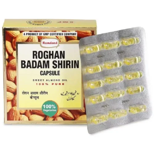 Hamdard Roghan Badam Shirin  Capsulesule (60 Capsules)