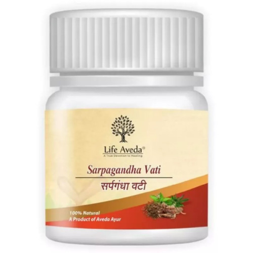Life Aveda Sarpagandha Vati (60 Tablets)