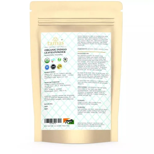 Tamas Organic Indigo Leaves Powder (100g)