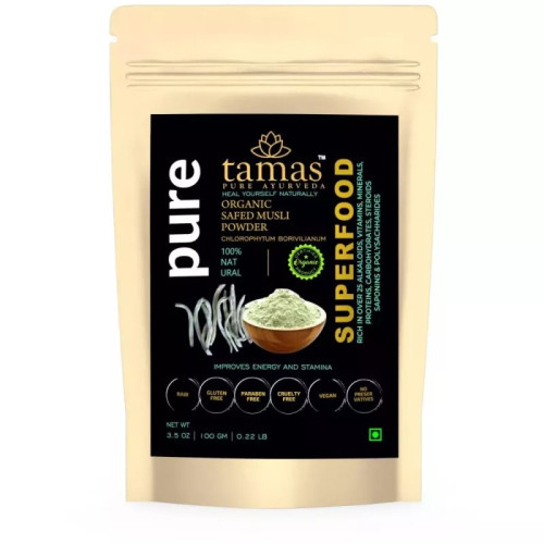 Tamas Organic Safed Musli Powder (100g)