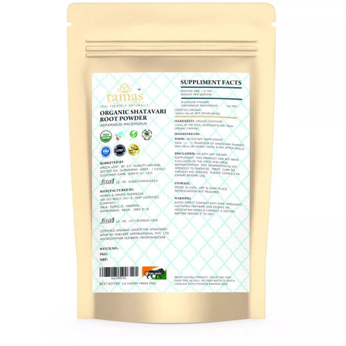 Tamas Organic Shatavari Powder (100g)