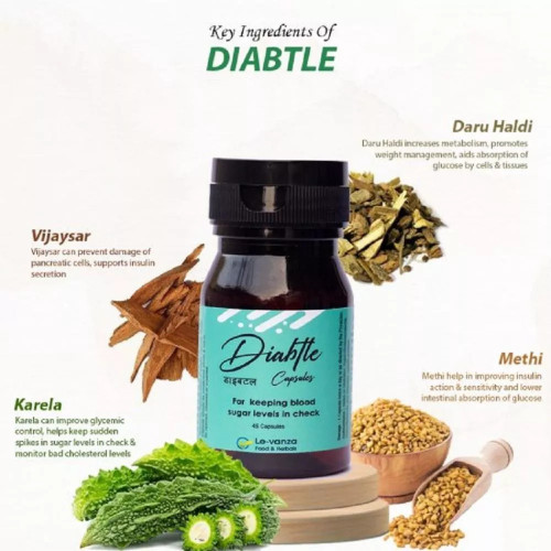 Levanza Diabtle Ayurvedic  Capsulesule (45 Capsules)