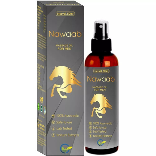 Levanza Nawaab Massage Oil For Men (50ml)
