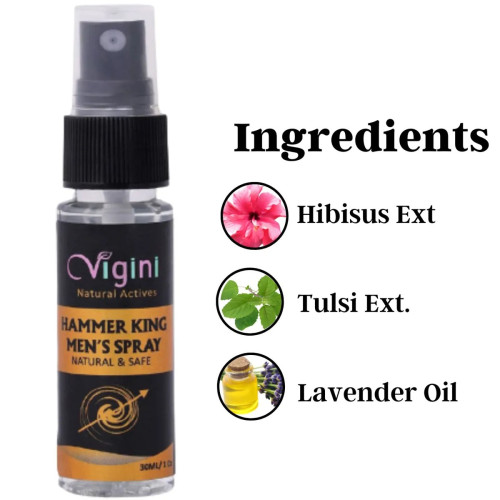 Vigini Hammer King Men Delay Spray (30ml)