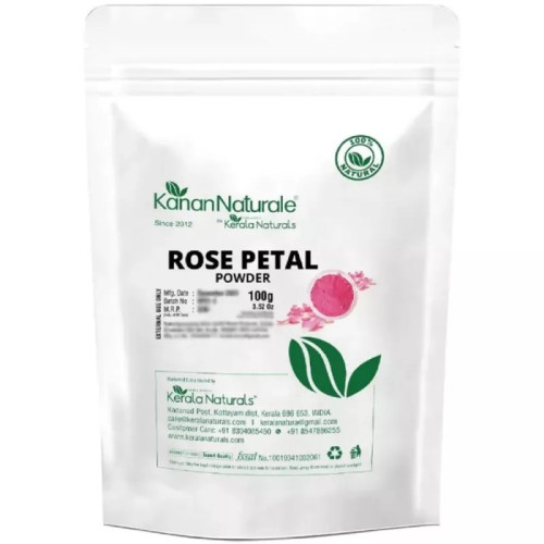Kerala Naturals Rose Petals Powder (100g)