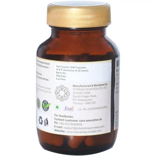 Sitaram Ayurveda Amla  Capsules (60 Capsules)