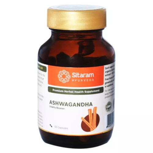 Sitaram Ayurveda Ashwagandha  Capsules (60 Capsules)