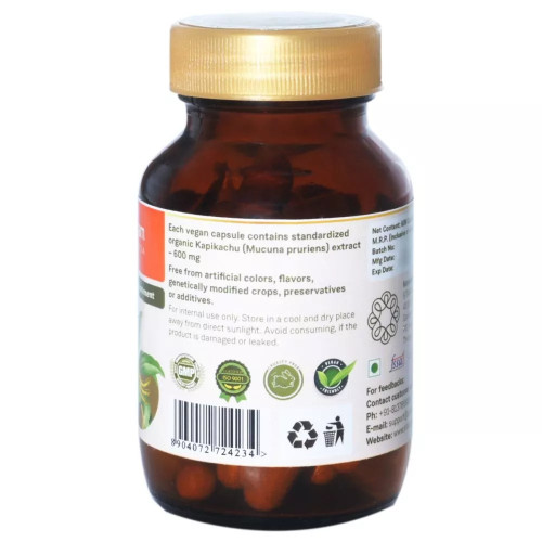 Sitaram Ayurveda Kapikachu  Capsules (60 Capsules)