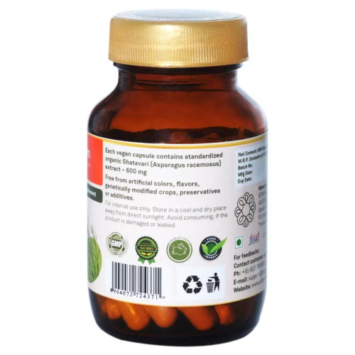 Sitaram Ayurveda Shatavari  Capsules (60 Capsules)