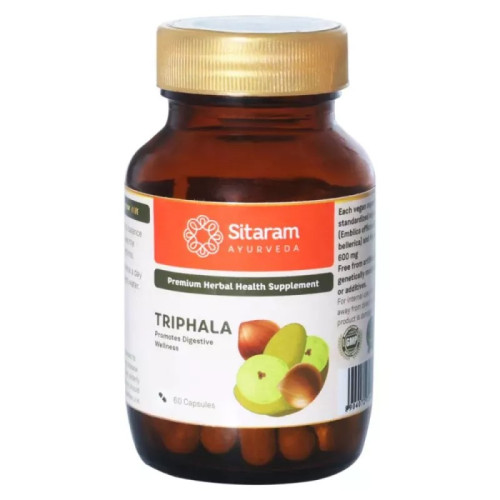Sitaram Ayurveda Triphala  Capsules (60 Capsules)