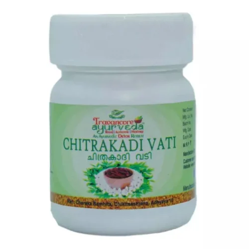 Travancore Ayurveda Chitrakadi Vati (40 Tablets)