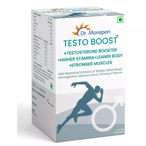 Dr Morepen Testo Boost  Tablets For Men (30 Tablets)
