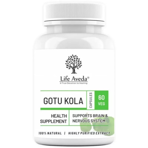 Life Aveda Gotu Kola (60 Capsules)