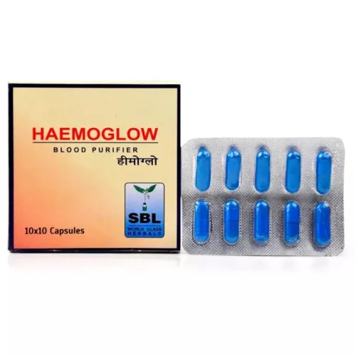 SBL Haemoglow Blood Purifier  Capsulesule (100 Capsules)