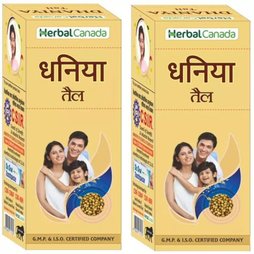 Herbal Canada Dhaniya Tail (50ml, Pack of 2)
