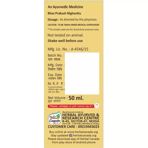 Herbal Canada Dhaniya Tail (50ml, Pack of 2)