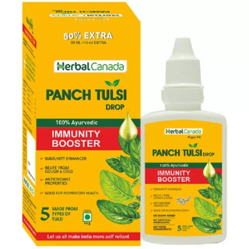 Herbal Canada Panch Tulsi Drops (30ml)