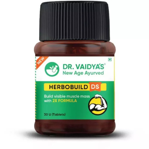 Dr Vaidyas Herbobuild Ds (Double Strength)  Tablets (30 Tablets)