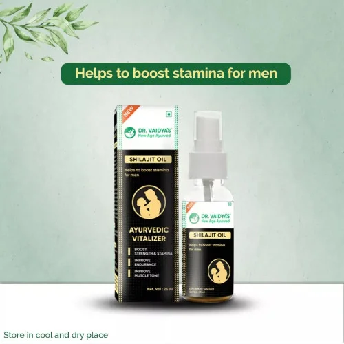 Dr Vaidyas Shilajit Oil (25ml, Pack of 2)