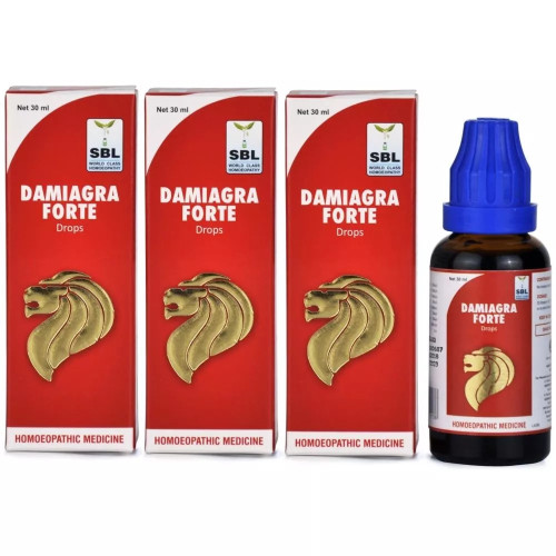 SBL Damiagra Forte Drops (30ml, Pack of 3)