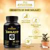 Fij Ayurveda Raw Shilajit Extract  Capsulesule (60 Capsules)