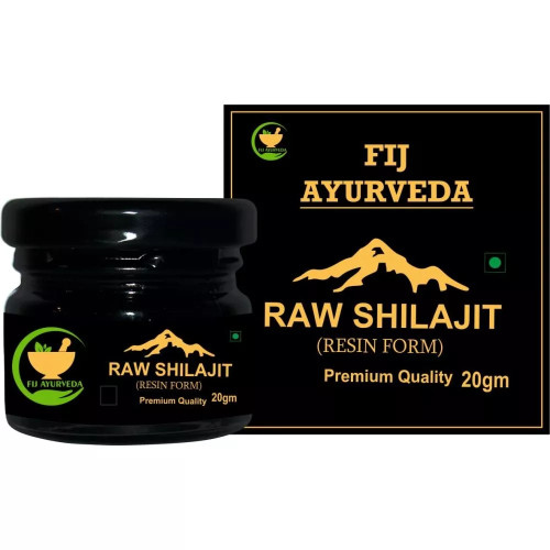 Fij Ayurveda Raw Shilajit Resin (20g)