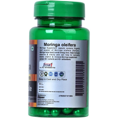 Cipzer Moringa Oleifera  Capsulesule (60cap)