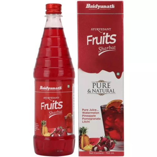 Baidyanath Fruits Sharbat (750ml)
