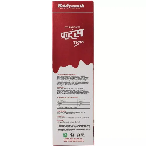 Baidyanath Fruits Sharbat (750ml)