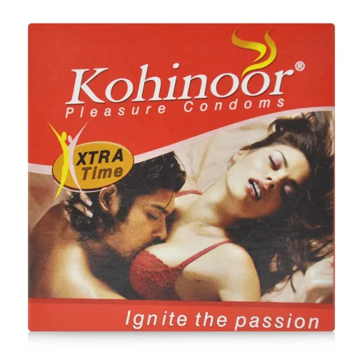 Reckitt Benckiser Kohinoor Extra Time Condoms (3pcs)