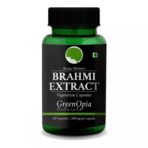 GreenOpia Naturals Brahmi Extract Vegan  Capsules (60cap)