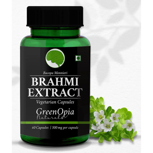 GreenOpia Naturals Brahmi Extract Vegan  Capsules (60cap)