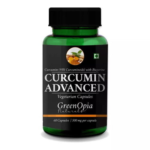 GreenOpia Naturals Curcumin Advanced Vegan  Capsules (60cap)
