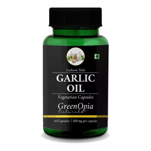 GreenOpia Naturals Garlic Vegan  Capsules (60cap)