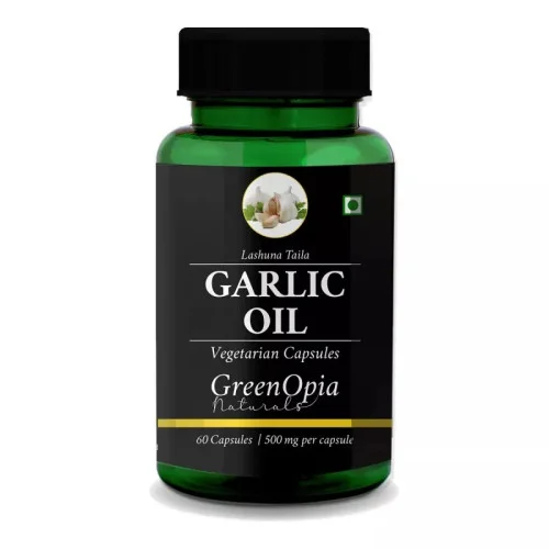 GreenOpia Naturals Garlic Vegan  Capsules (60cap)