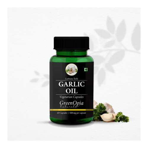 GreenOpia Naturals Garlic Vegan  Capsules (60cap)