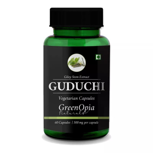 GreenOpia Naturals Guduchi (Giloy) Vegan  Capsules (60cap)