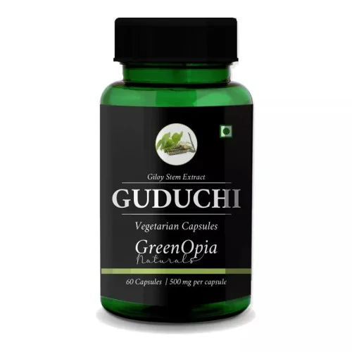 GreenOpia Naturals Guduchi (Giloy) Vegan  Capsules (60cap)