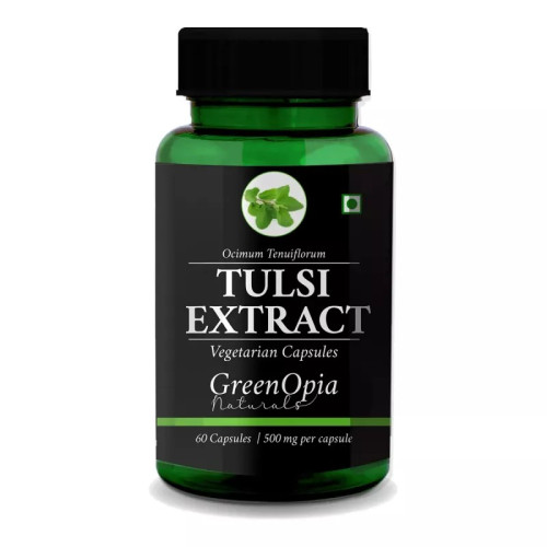 GreenOpia Naturals Tulsi Extract Vegan  Capsules (60cap)