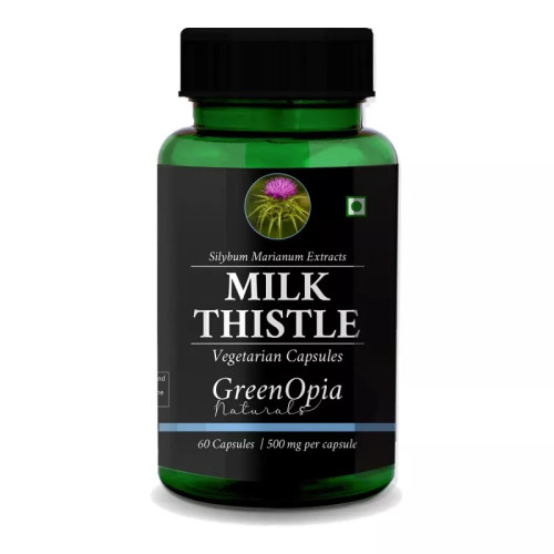 GreenOpia Naturals Milk Thistle Vegan  Capsules (60cap)
