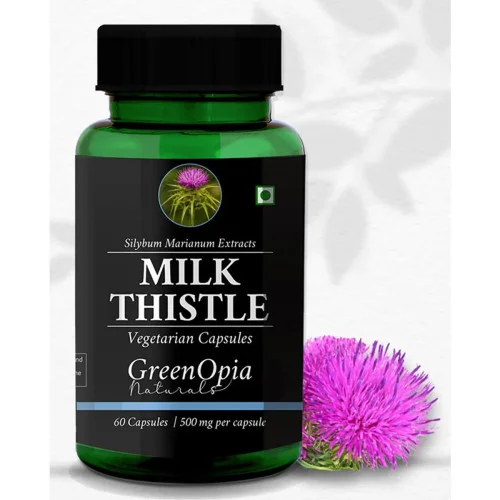 GreenOpia Naturals Milk Thistle Vegan  Capsules (60cap)
