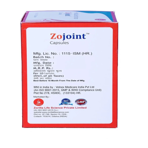 Zorilla Life Science Zojoint  Capsules (10 Capsules)