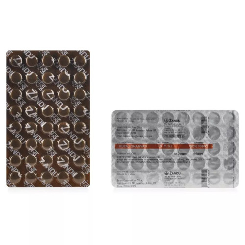 Zandu Kutaj Ghan Vati (40 Tablets)