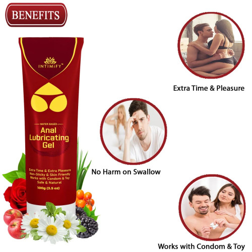 Intimify Anal Lubricant Gel (100g)