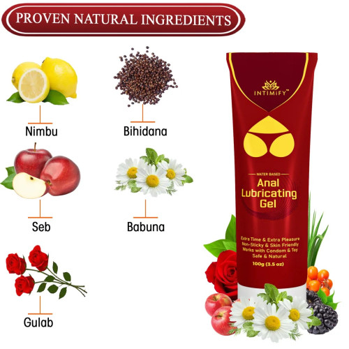 Intimify Anal Lubricant Gel (100g)