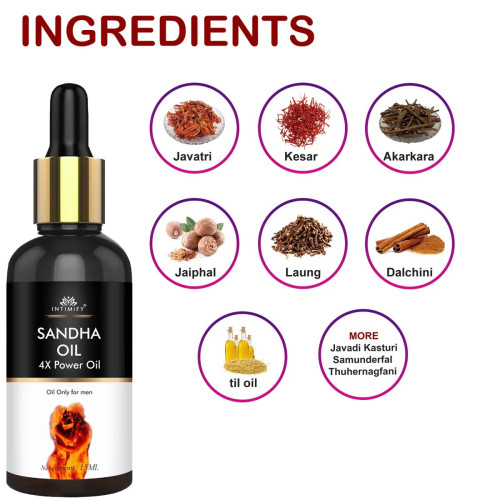 Intimify Sandha Oil 4X Power Oil (15ml)