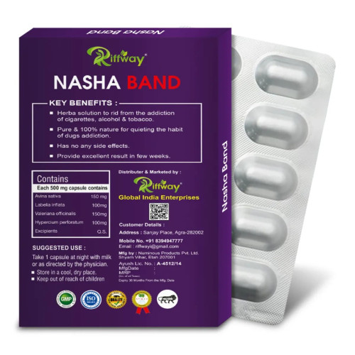 Riffway Nasha Band (10 Capsules)