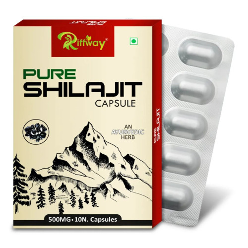 Riffway Pure Shilajit (10 Capsules)