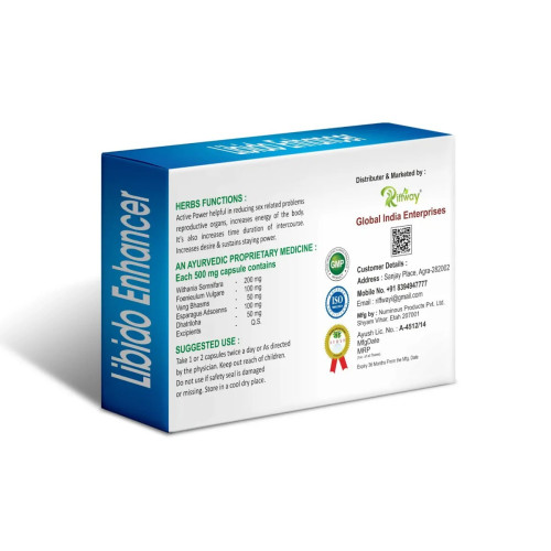 Riffway Libido Enhancer For Man (10 Capsules)