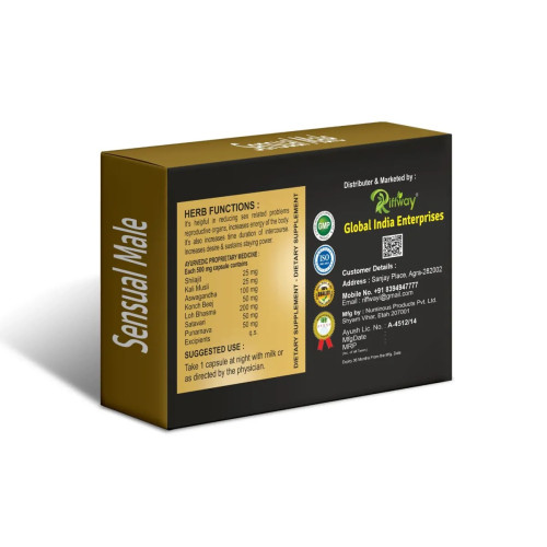 Riffway Sensual Male (10 Capsules)